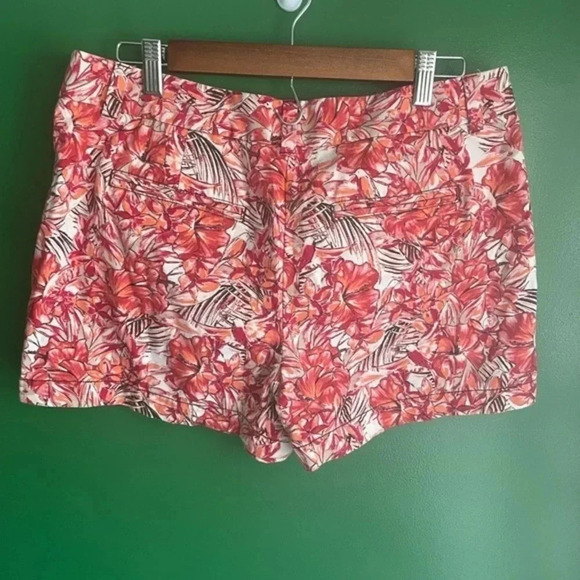 Ann Taylor LOFT Tropical Shorts Vacation Vacay‎ EUC Size 8 - Picture 4 of 4